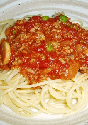 スパゲティミートソース-レシピのメイン写真