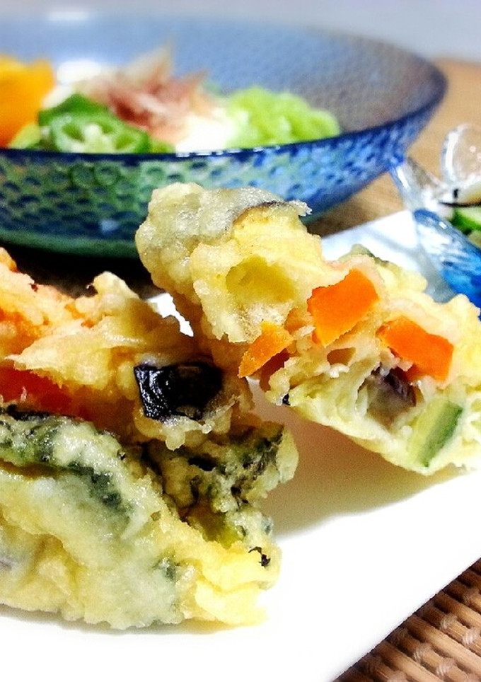 ゴーヤのかき揚げ-レシピのメイン写真