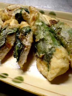 ささみの梅しそ焼き-レシピのメイン写真