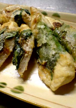 ささみの梅しそ焼き-レシピのメイン写真