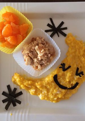 簡単*離乳食プレート 1歳誕生日にも☻-レシピのメイン写真