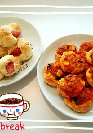 ホットケーキMixで簡単パン-レシピのメイン写真