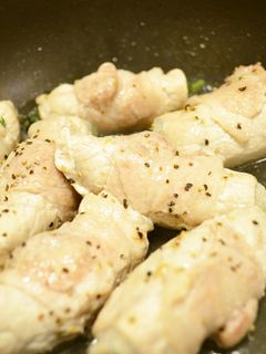 さっぱり☆豚肉の梅シソ巻き-レシピのメイン写真