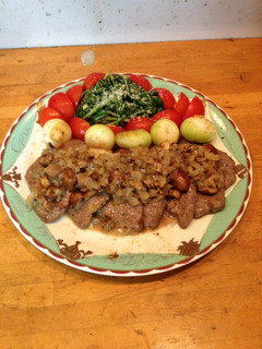 牛肉のゴルゴンゾーラソース添え-レシピのメイン写真