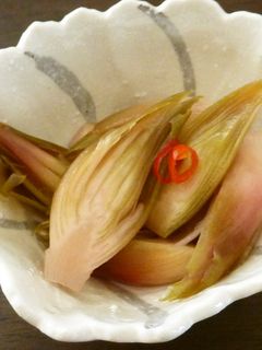 お酢がまろやか☆茗荷の甘酢漬け☆-レシピのメイン写真