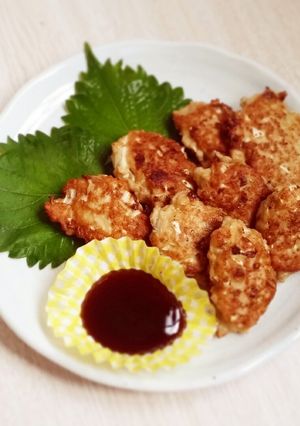 おつまみに♡お好み焼き風チキンナゲット-レシピのメイン写真