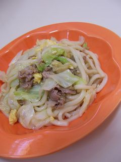 豚肉とキャベツの焼きうどん-レシピのメイン写真