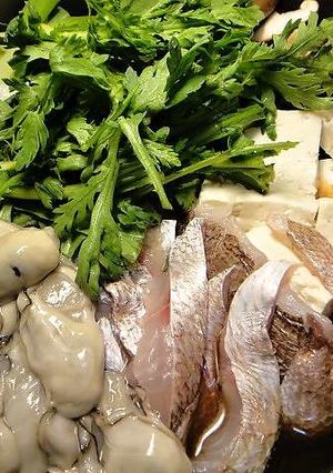 鯛すき-レシピのメイン写真