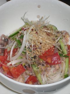 鯖缶で★トマトそうめん-レシピのメイン写真