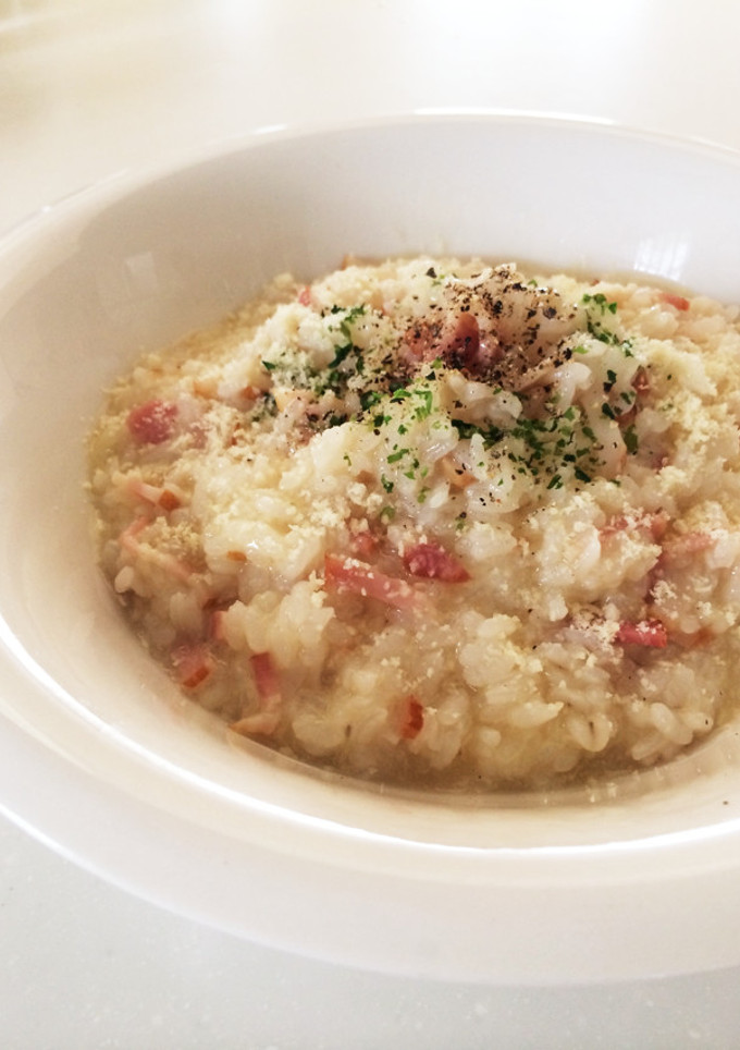 ランチに♪ホントに簡単！美味しいリゾット-レシピのメイン写真