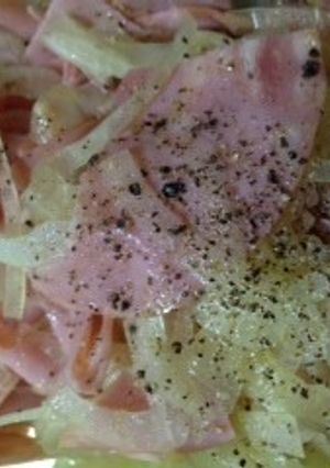 タマネギとハムのレモンマリネ-レシピのメイン写真