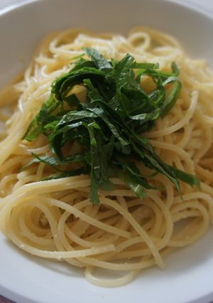 生わさびで作る冷製パスタ-レシピのメイン写真