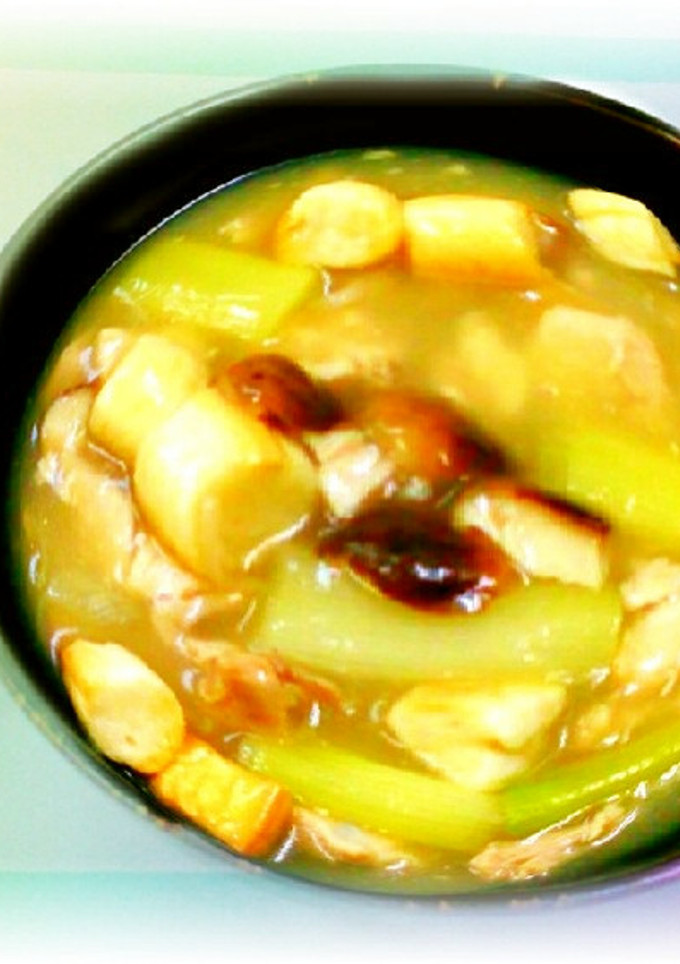 とろ～り 鶏肉の治部煮☆-レシピのメイン写真