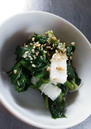 モロヘイヤの酢の物-レシピのメイン写真