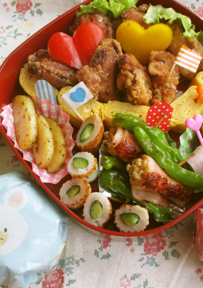 ☆女子の運動会のお弁当☆　覚書き-レシピのメイン写真