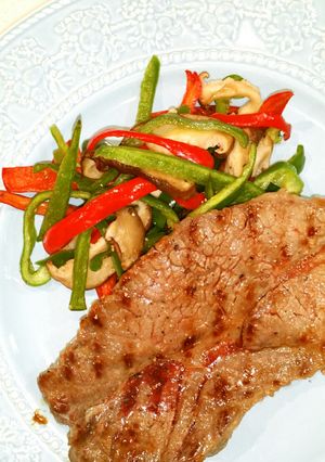 ⭐輸入牛⭐ステーキ肉⭐柔らかく美味しく♪-レシピのメイン写真