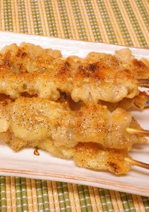 カリカリが美味しい！鶏皮の焼き鳥-レシピのメイン写真