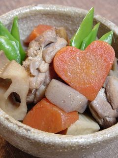 食堂版「筑前煮」-レシピのメイン写真