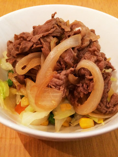 ヘルシー牛丼-レシピのメイン写真