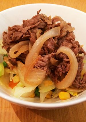 ヘルシー牛丼-レシピのメイン写真