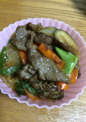 フライパンで☆焼肉〜お弁当にも♪-レシピのメイン写真