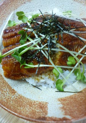 うな丼(ご飯はマンナンヒカリ入り)-レシピのメイン写真