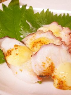 タコのマヨ七味焼き-レシピのメイン写真