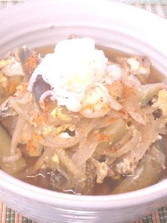 茄子の卵とじにゅうめん-レシピのメイン写真