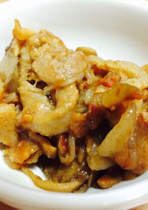 ご飯が進む☆豚バラ肉と舞茸の甘辛煮☆-レシピのメイン写真