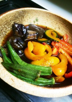 簡単 夏野菜の揚げ浸し-レシピのメイン写真