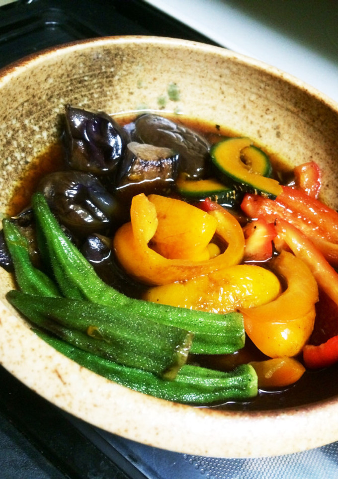 簡単 夏野菜の揚げ浸し-レシピのメイン写真
