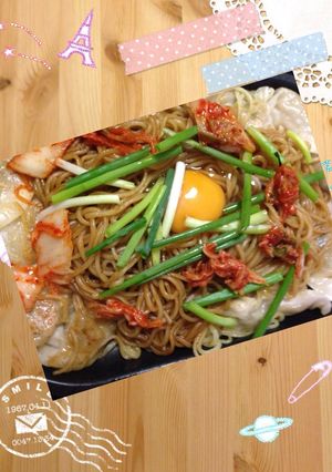 餃子焼きそば♡-レシピのメイン写真