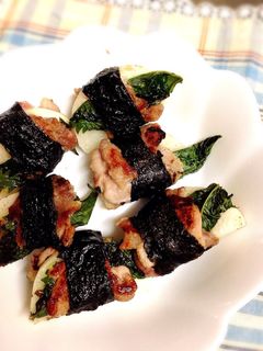 疲労回復!長芋と豚肉の海苔巻き*-レシピのメイン写真