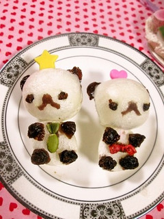♡麩パンダ♡panda-レシピのメイン写真