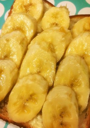 朝食に♡バナナハニートースト-レシピのメイン写真