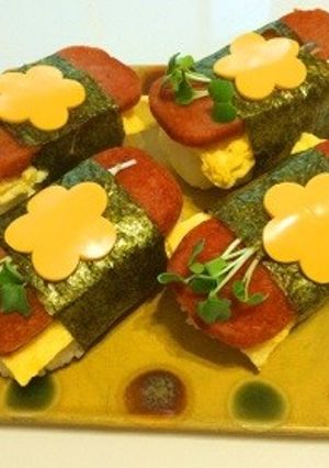 スパムおにぎり☆超簡単！-レシピのメイン写真