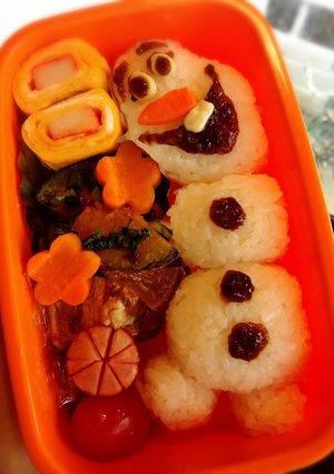 ギャルママのキャラ弁☆オラフ-レシピのメイン写真