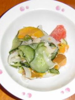しんなり胡瓜のサラダ-レシピのメイン写真