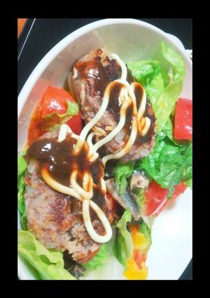 シャイニングチーズのハンバーグ-レシピのメイン写真