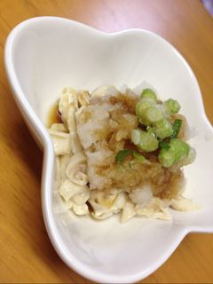 *鶏皮おろしポン酢*-レシピのメイン写真