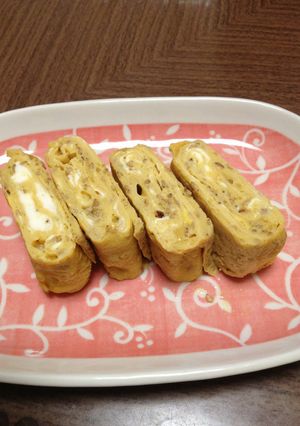 炒りごま入り卵焼き-レシピのメイン写真