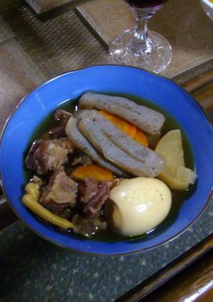 【煮ろ!自民紳士転向料理】牛すじおでん-レシピのメイン写真
