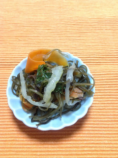 切り昆布の塩レモン炒め-レシピのメイン写真