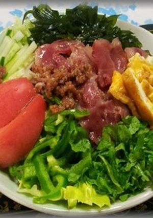 サラダそば-レシピのメイン写真