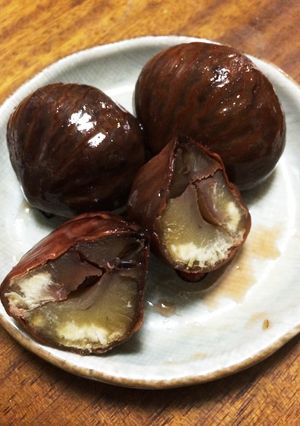栗の渋皮煮-レシピのメイン写真