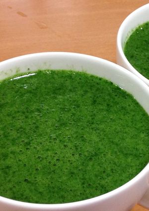 モロヘイヤの冷製スープ-レシピのメイン写真