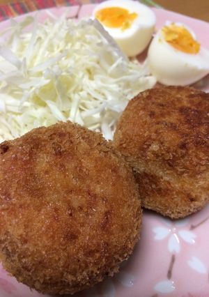 簡単☆ミートソースチーズコロッケ☆-レシピのメイン写真