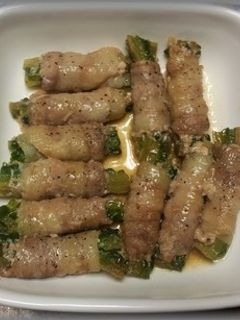 ゴーヤの肉巻き照り焼き風味-レシピのメイン写真