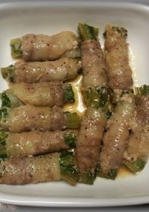 ゴーヤの肉巻き照り焼き風味-レシピのメイン写真