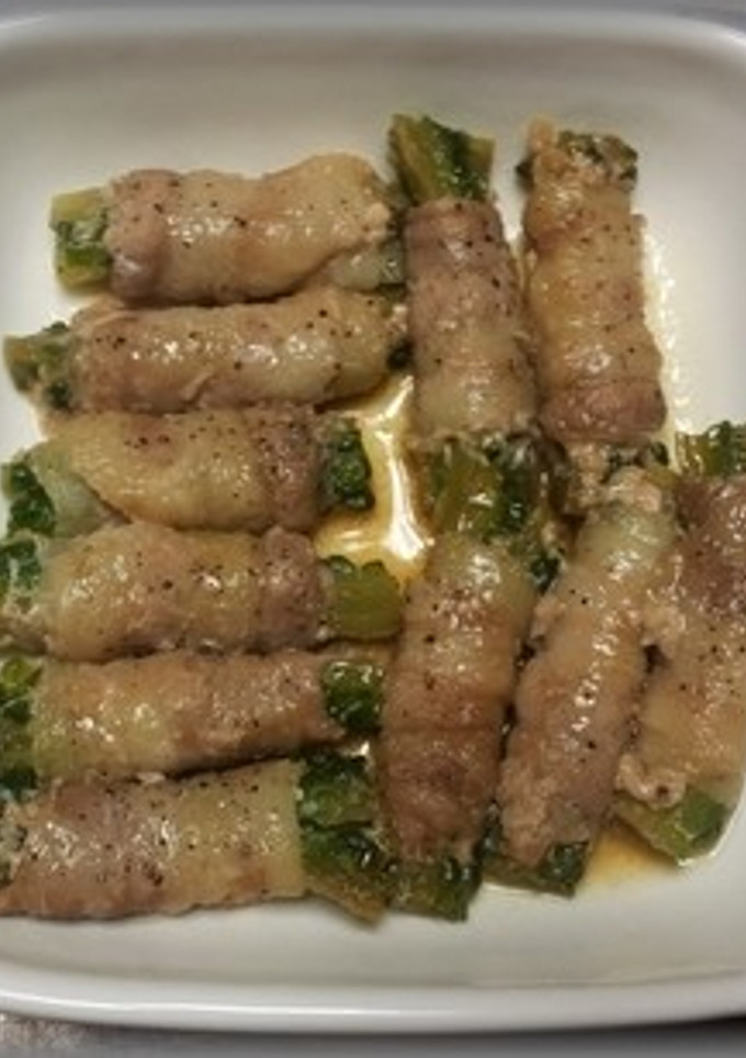 ゴーヤの肉巻き照り焼き風味-レシピのメイン写真